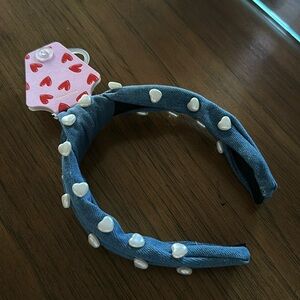 ❤️BOGO Denim pearl headband